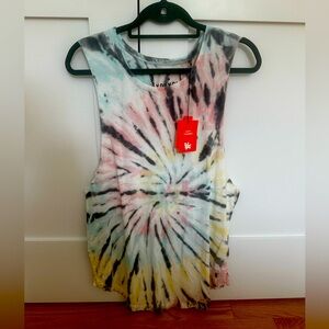 Young LA tie-dye tank top - size large - NWT